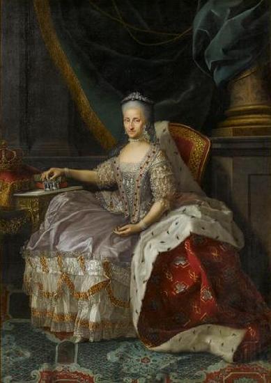 Anton Raphael Mengs Portrait of Maria Antonietta of Spain Spain oil painting art